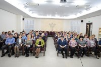 05.03. Встреча коллектива Национальной библиотеки Чувашской Республики с министром культуры, по делам национальностей и архивного дела Чувашской Республики К.Г. Яковлевым