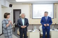 05.03. Встреча коллектива Национальной библиотеки Чувашской Республики с министром культуры, по делам национальностей и архивного дела Чувашской Республики К.Г. Яковлевым