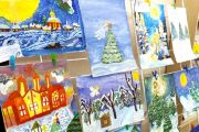 Награждены победители конкурса  «Я рисую Рождество Христово»
